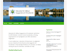 Tablet Screenshot of hallbarahus.se